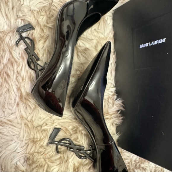 Saint Laurent OPYUM 110 Ysl Heel Pump - Picture 16 of 17